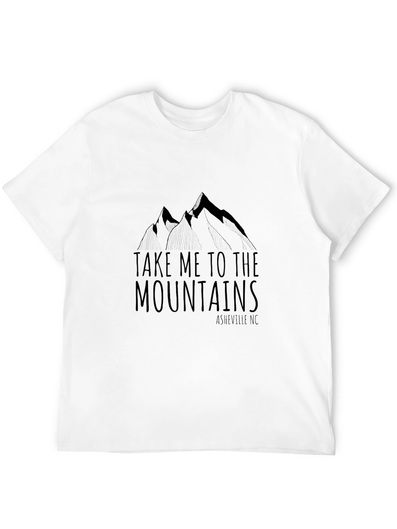 Mountain Graphic T-Shirt - Asheville NC