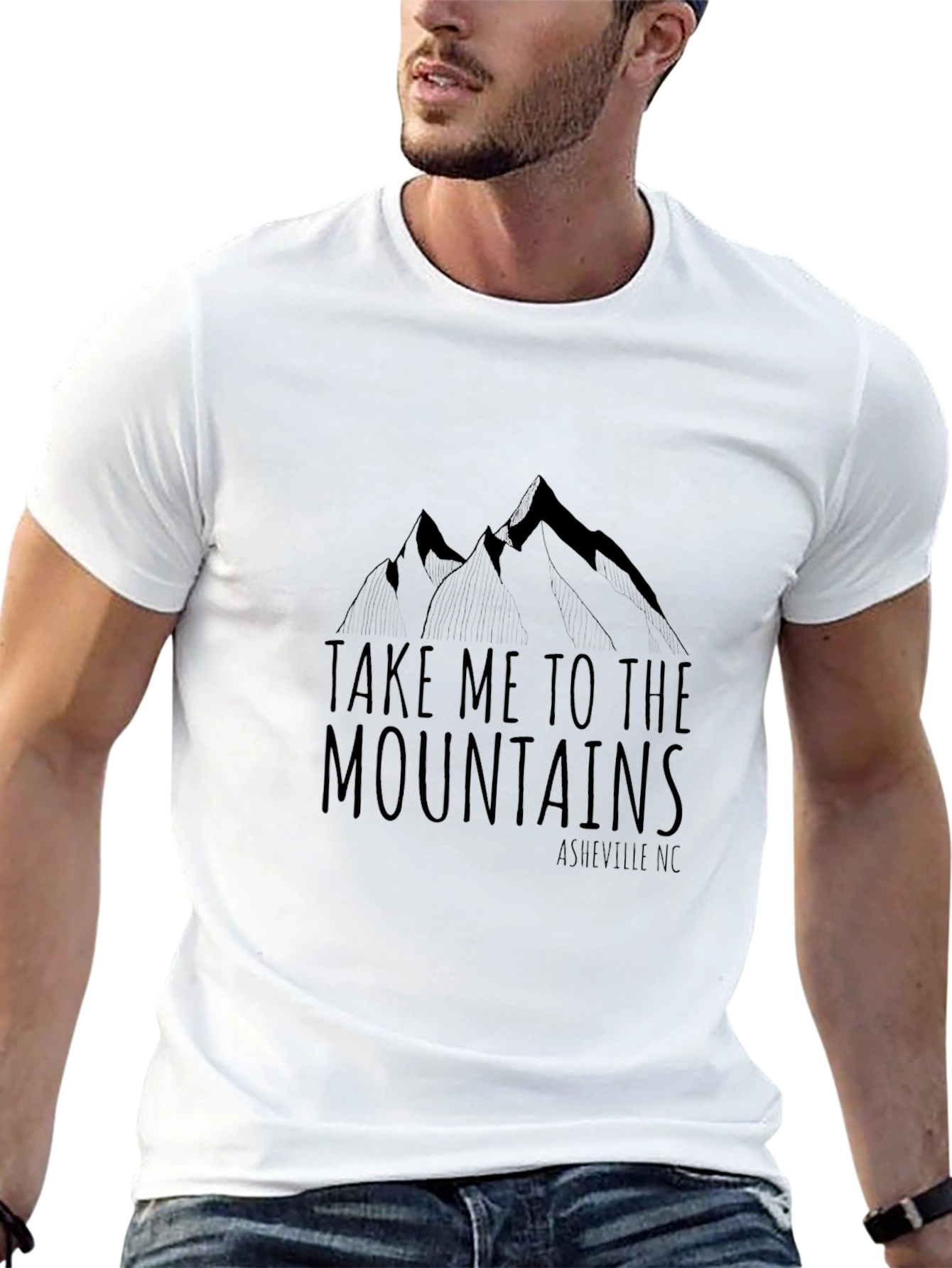 Mountain Graphic T-Shirt - Asheville NC