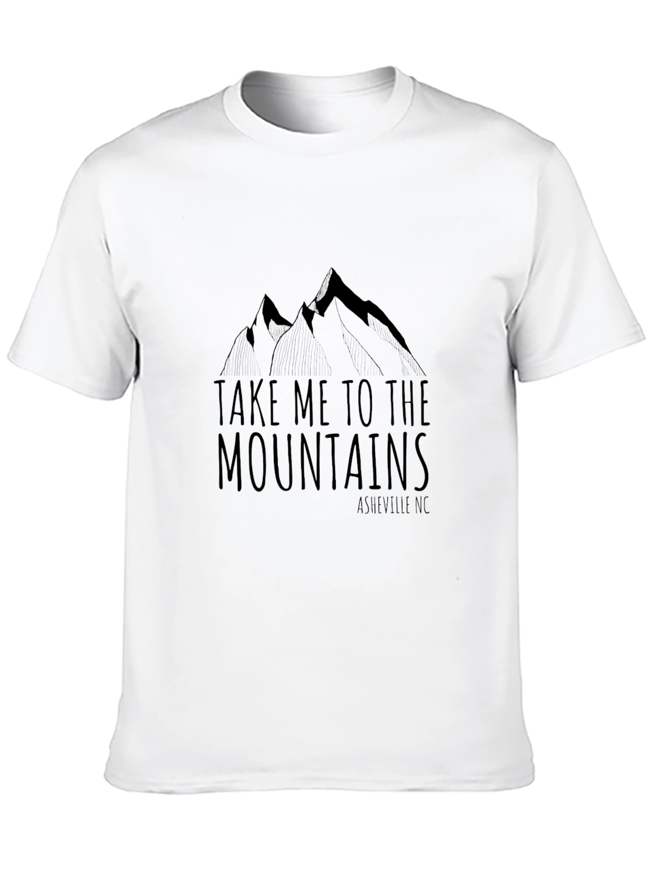 Mountain Graphic T-Shirt - Asheville NC