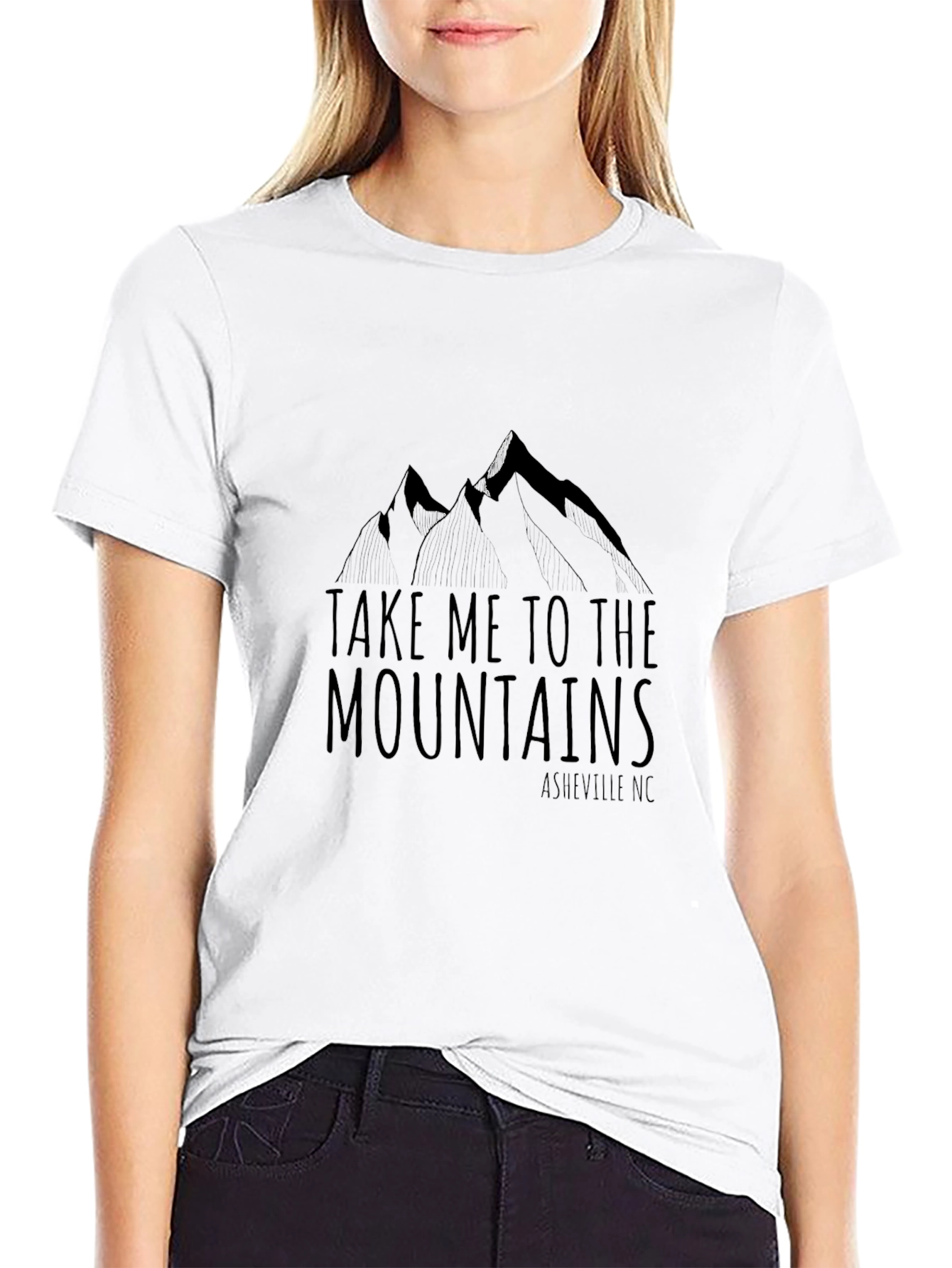 Mountain Graphic T-Shirt - Asheville NC