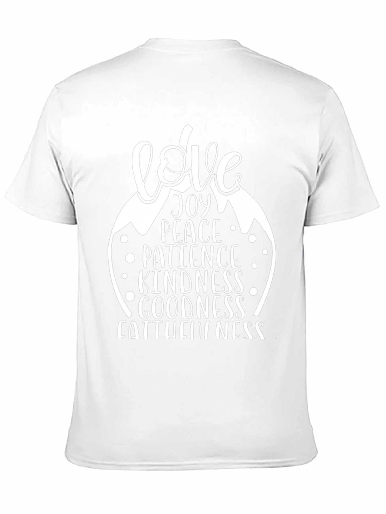 Love Joy Peace Graphic Tee - Faith Based Shirt
