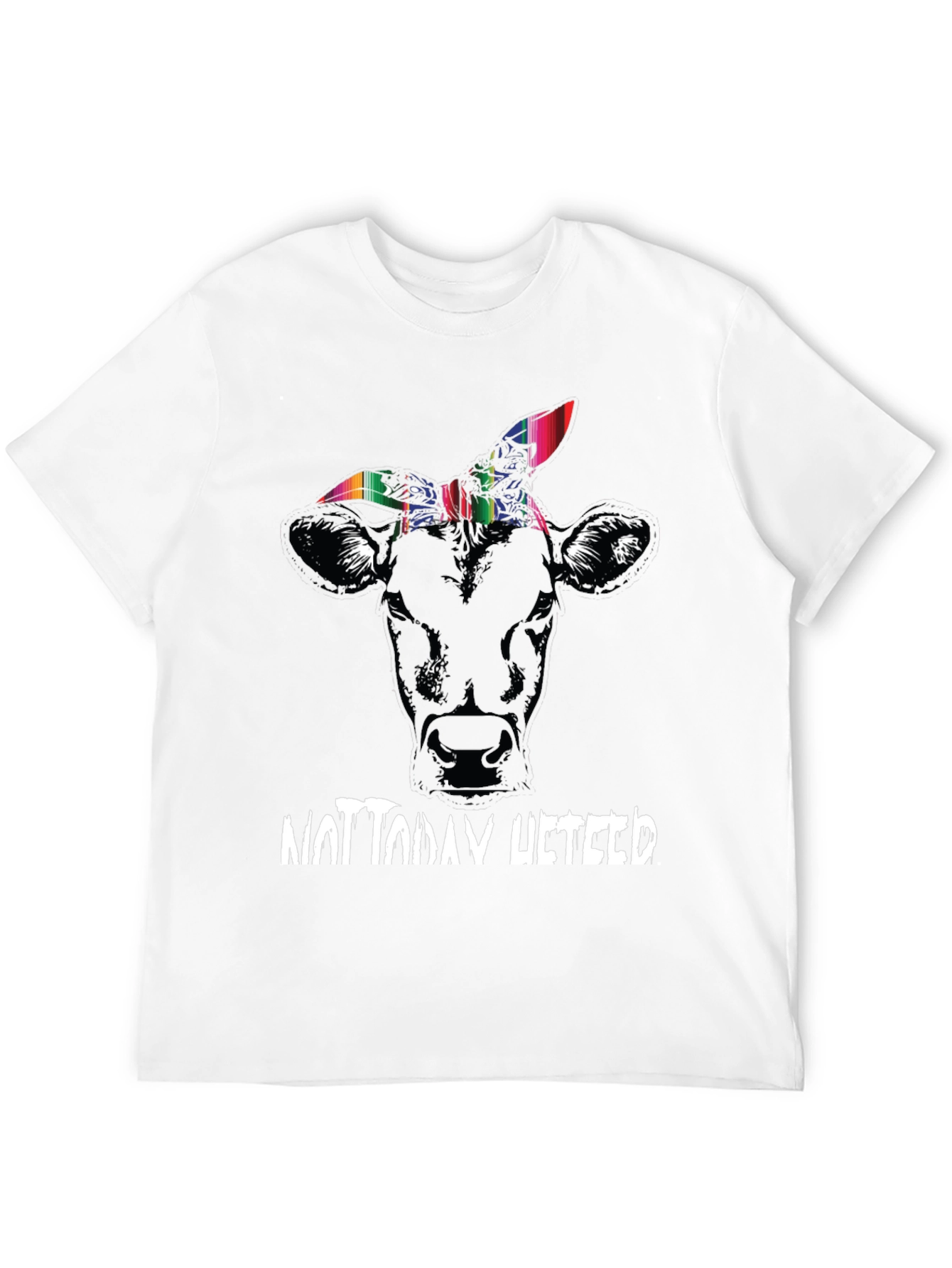 Funny Not Today Heifer Graphic Tee