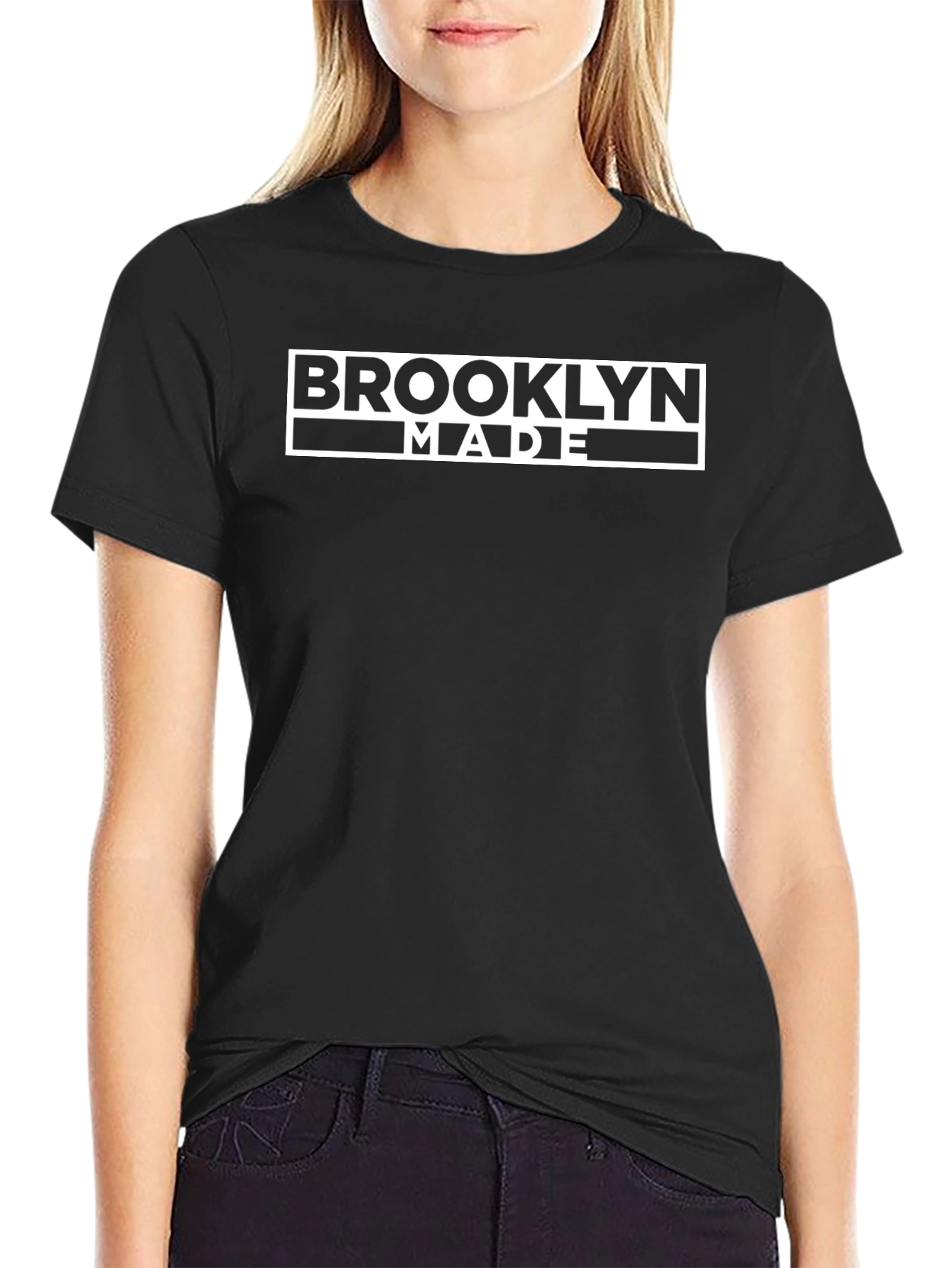 Brooklyn Made Black Graphic Tee