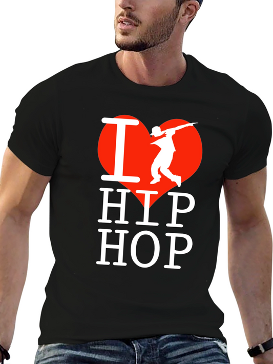 I Heart Hip Hop T-Shirt - Dance Lovers Tee