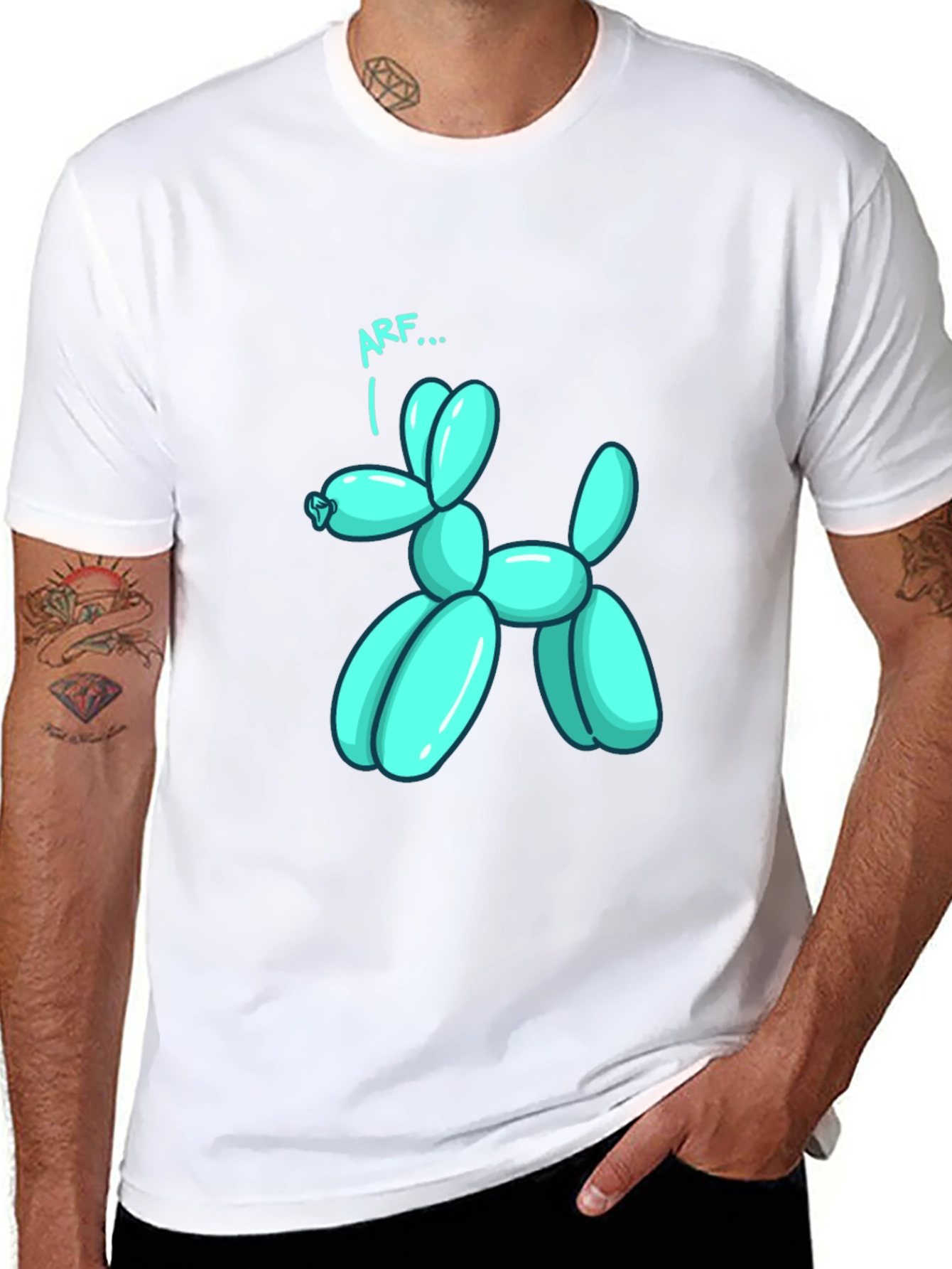 Balloon Dog T-Shirt - Quirky Tee