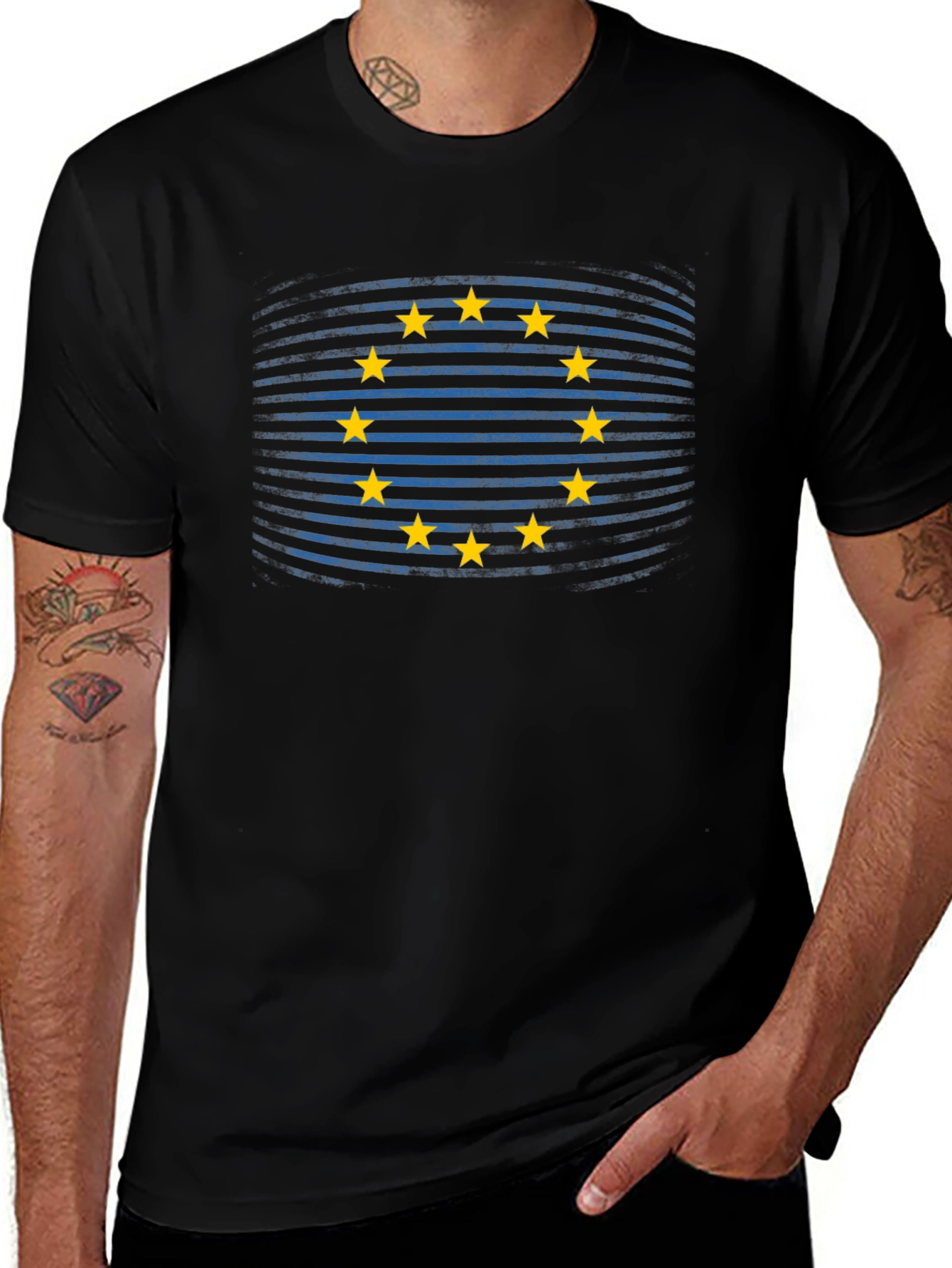 EU Flag T-Shirt - European Union Pride Tee