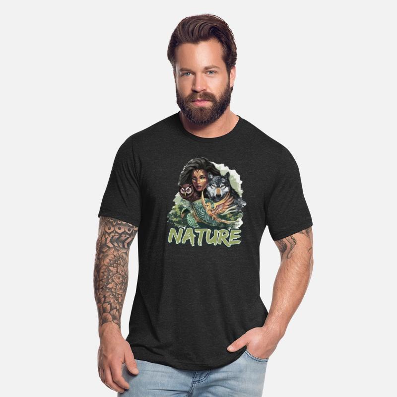 Nature-Inspired Wolf Owl Turtle Phoenix Woman