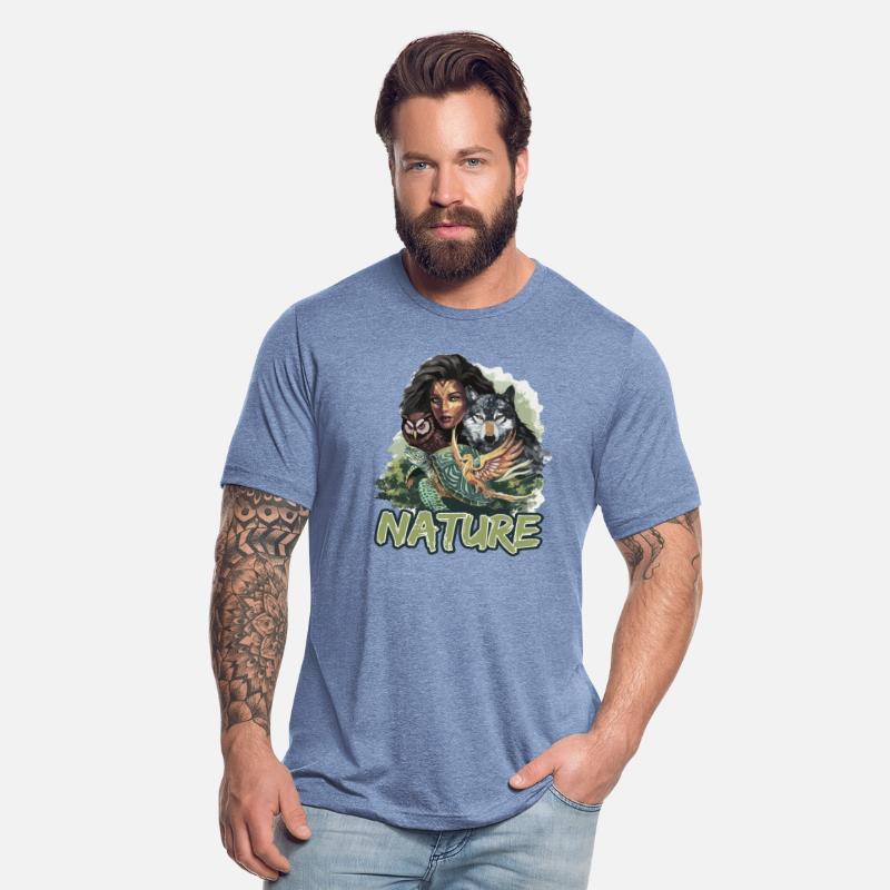 Nature-Inspired Wolf Owl Turtle Phoenix Woman