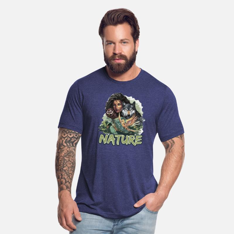 Nature-Inspired Wolf Owl Turtle Phoenix Woman