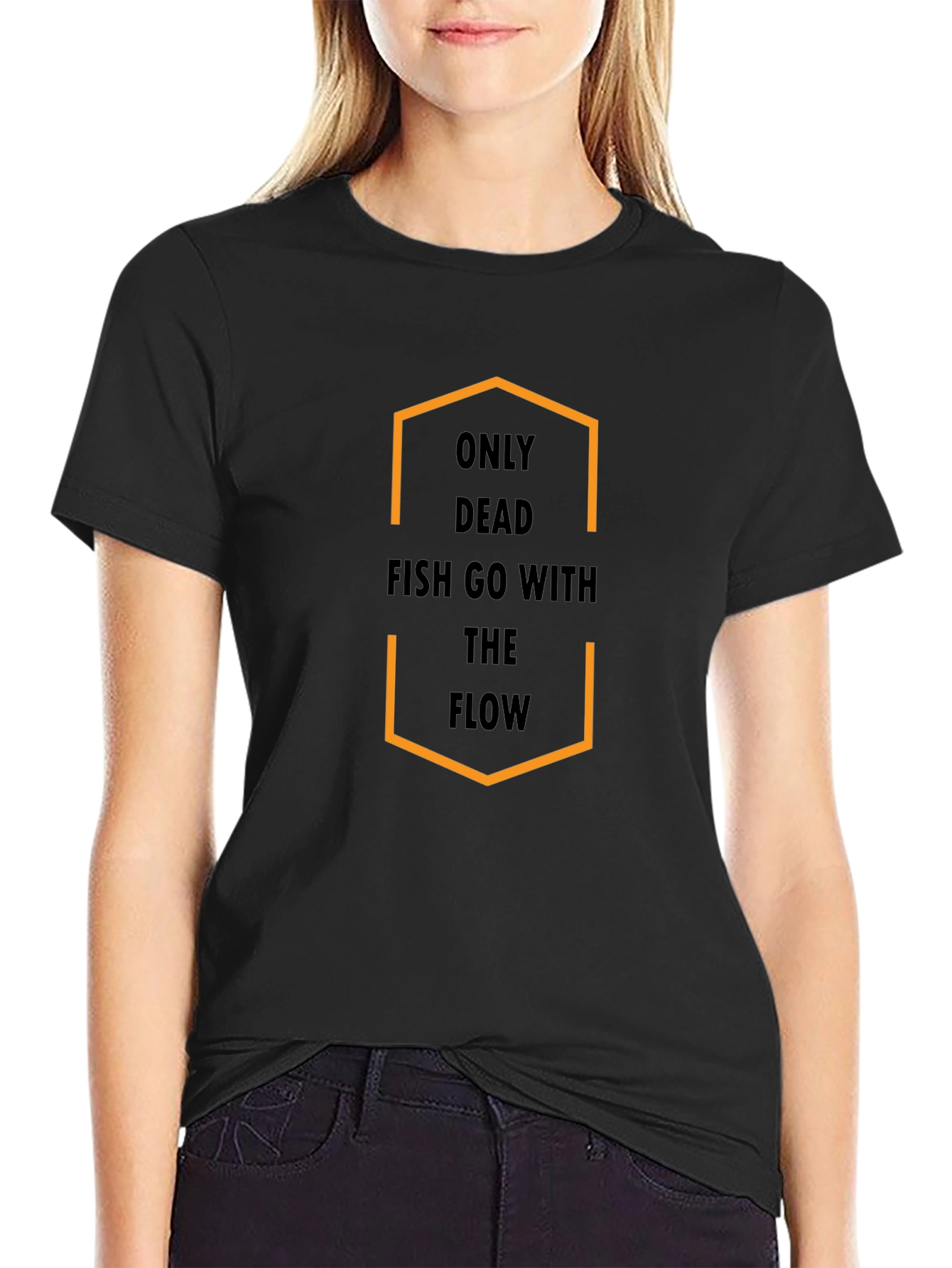 Only Dead Fish T-Shirt - Flow
