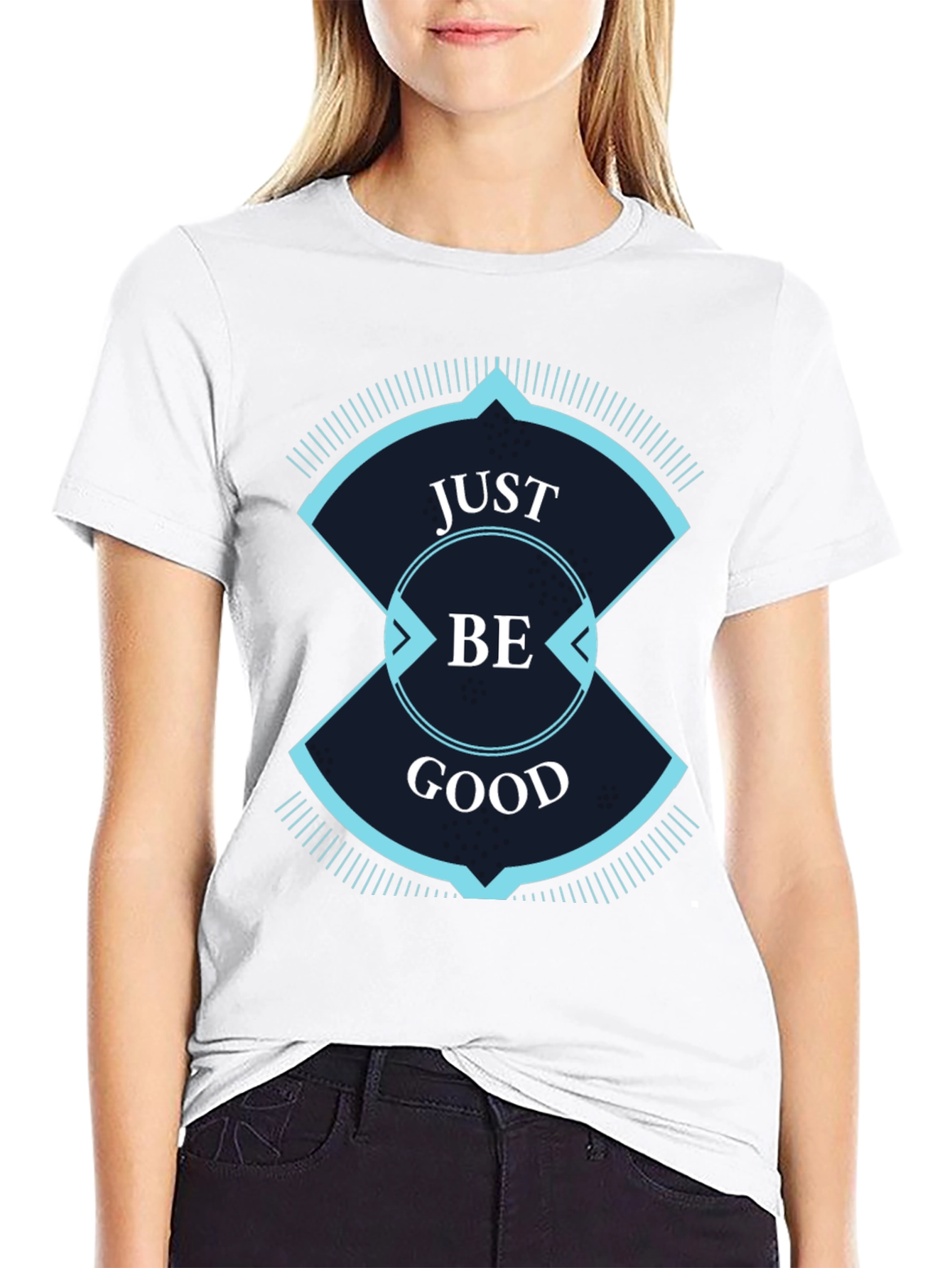 Just Be Good Graphic Tee - Trendy Casual Wear