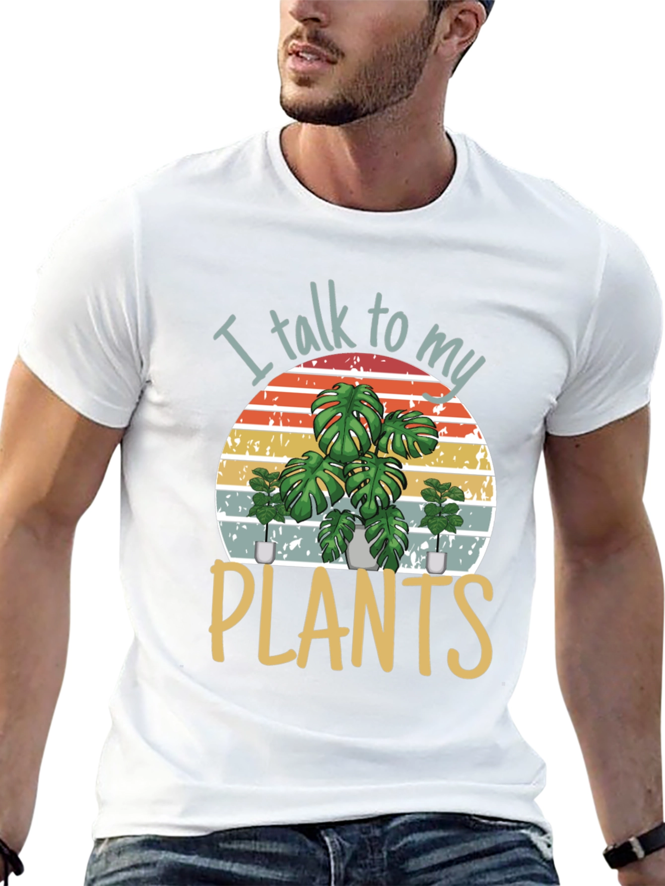 I Talk To My Plants Graphic Tee