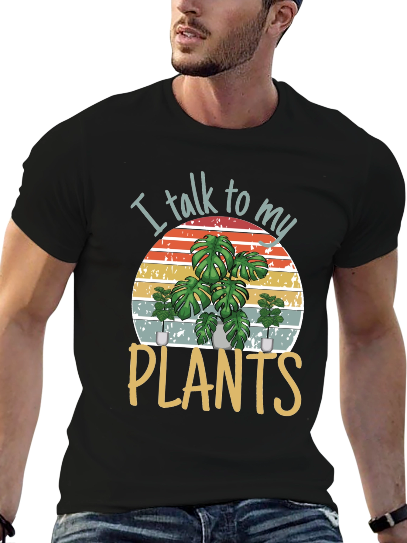 I Talk To My Plants Graphic Tee