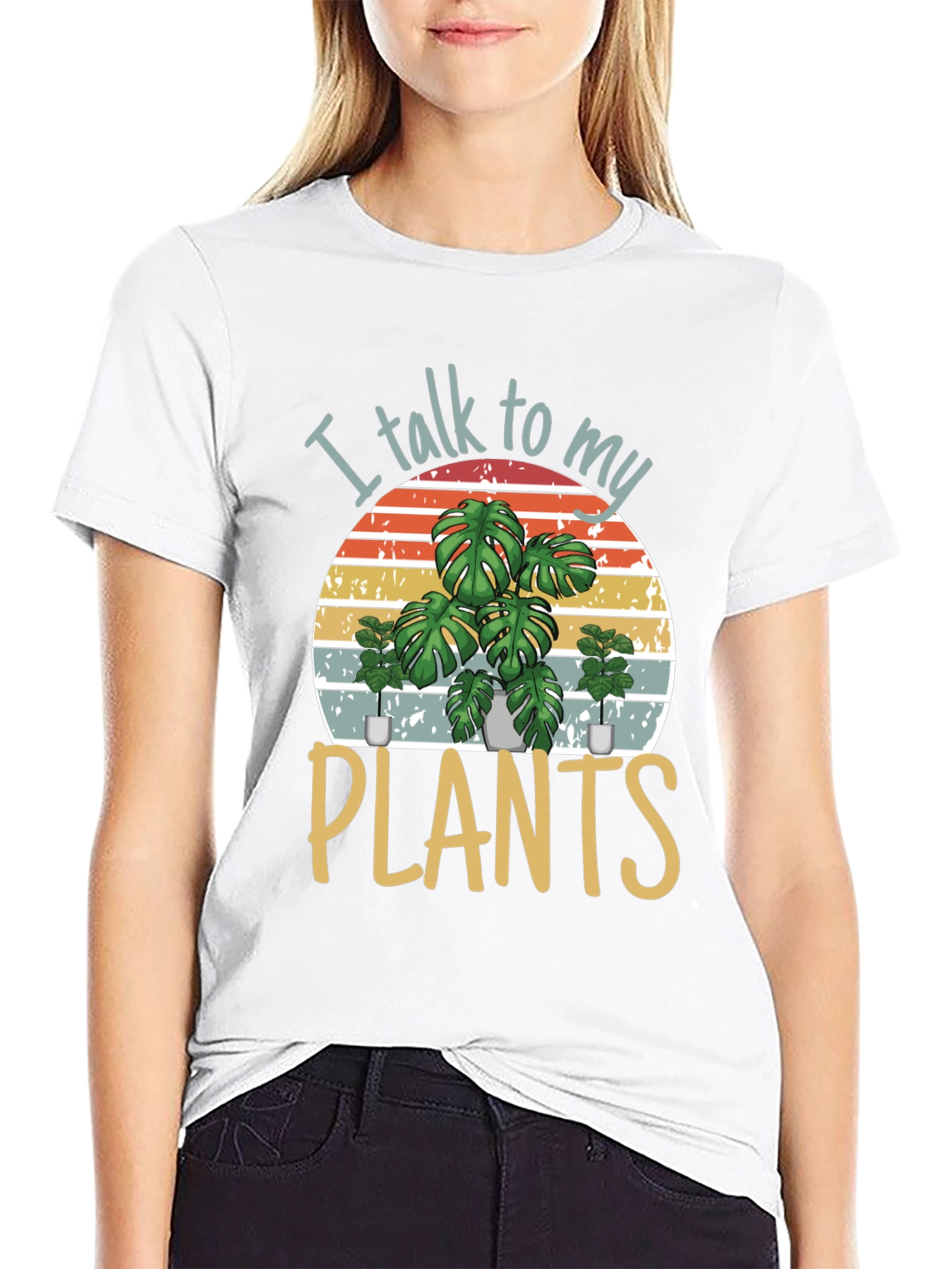 I Talk To My Plants Graphic Tee