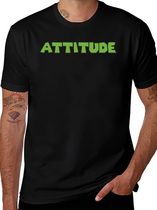 Attitude Graphic Tee - Black