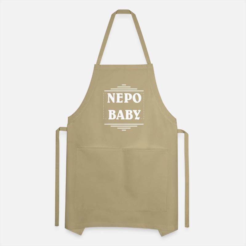 "nepo baby" in plain white letters - cos something