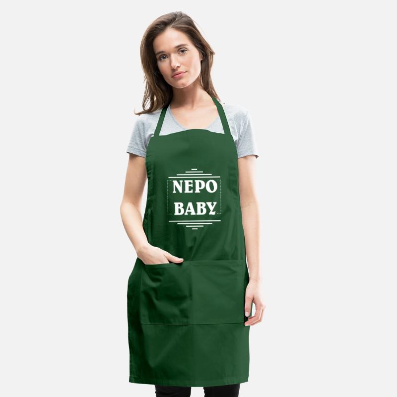 "nepo baby" in plain white letters - cos something