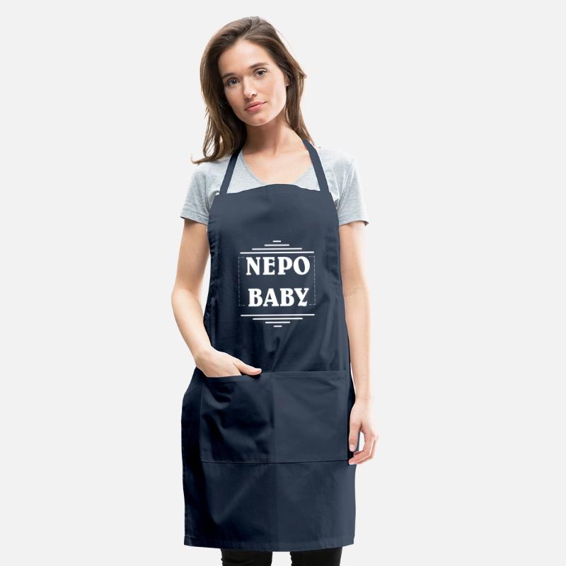 "nepo baby" in plain white letters - cos something