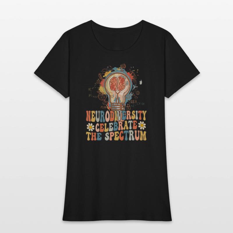 Neurodiversity celebrate the spectrum Brain Autism