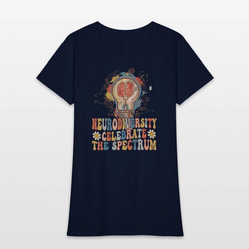 Neurodiversity celebrate the spectrum Brain Autism