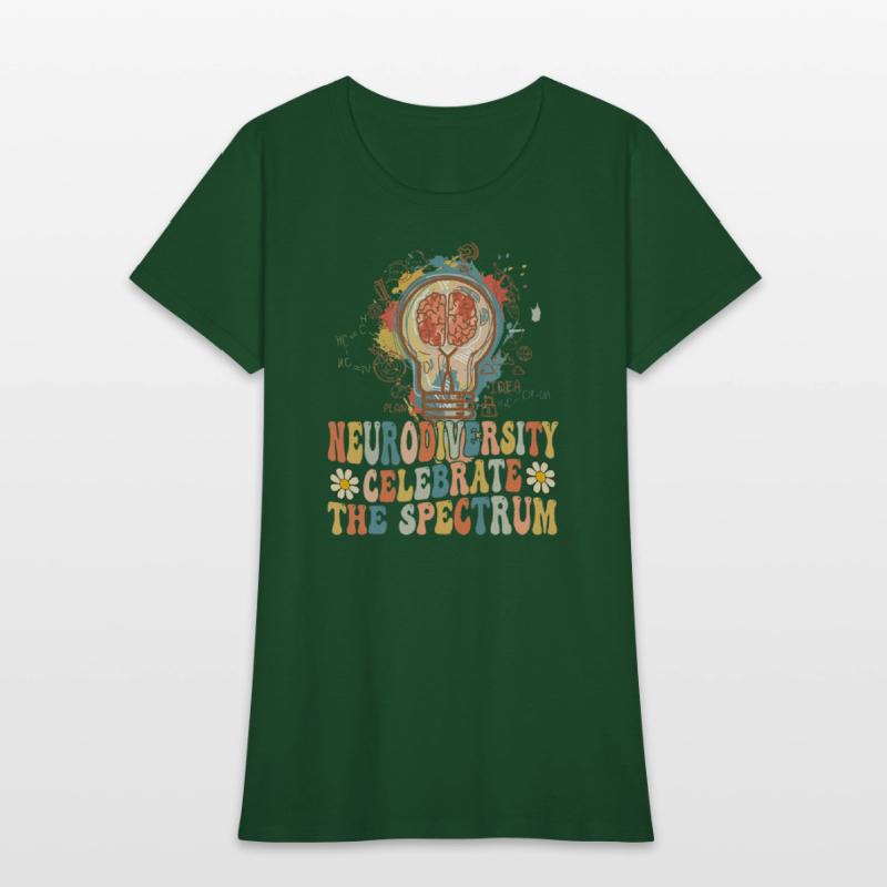 Neurodiversity celebrate the spectrum Brain Autism