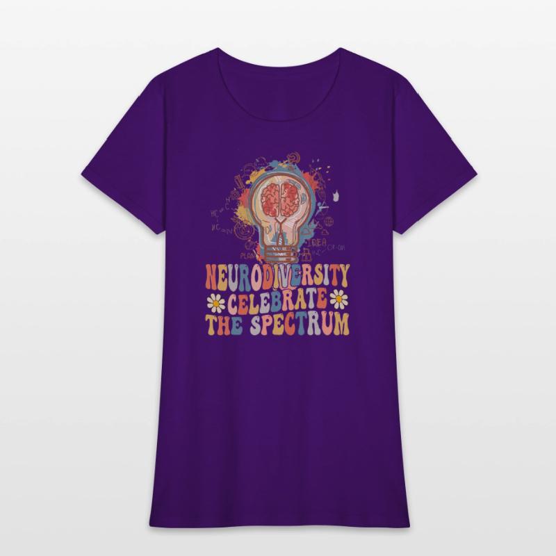 Neurodiversity celebrate the spectrum Brain Autism