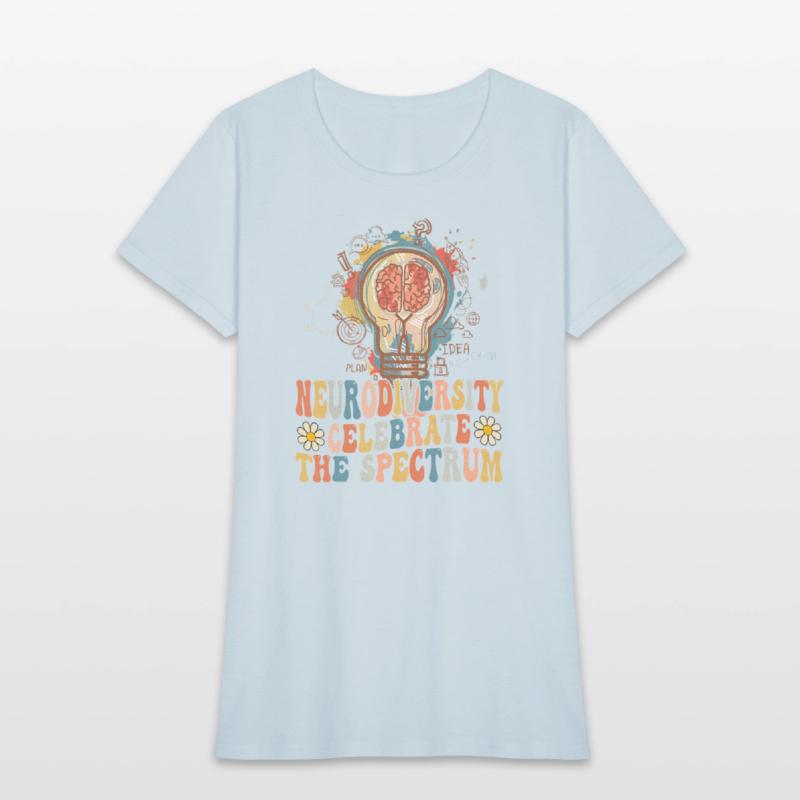 Neurodiversity celebrate the spectrum Brain Autism