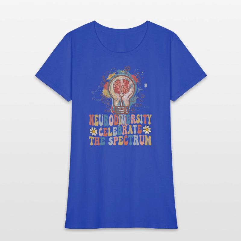 Neurodiversity celebrate the spectrum Brain Autism