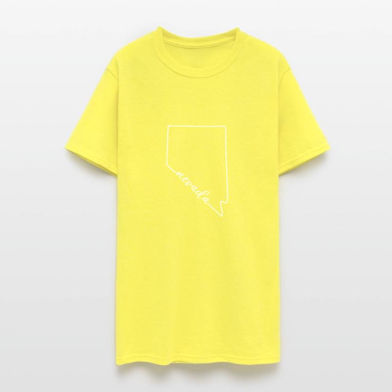 Nevada Cursive Silhouette Home State Pride