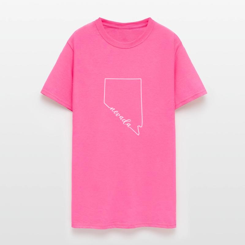 Nevada Cursive Silhouette Home State Pride