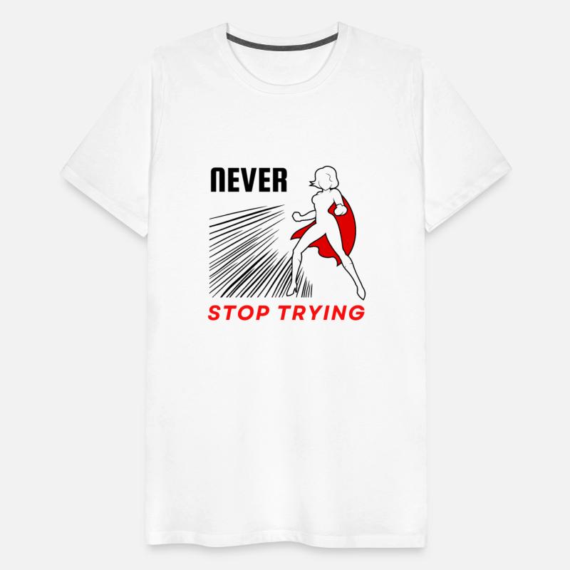 Never stop trying motivational design