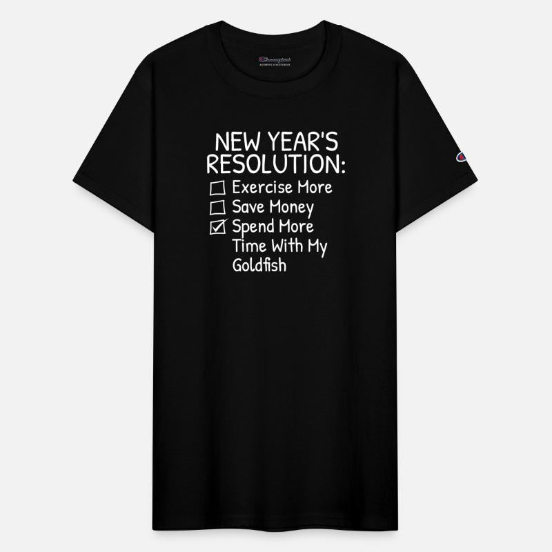 New Year s Resolution For Goldfish Lover