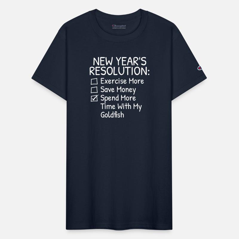 New Year s Resolution For Goldfish Lover