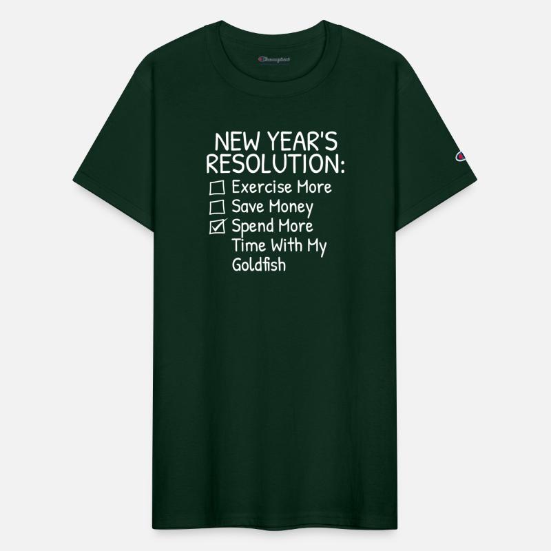 New Year s Resolution For Goldfish Lover