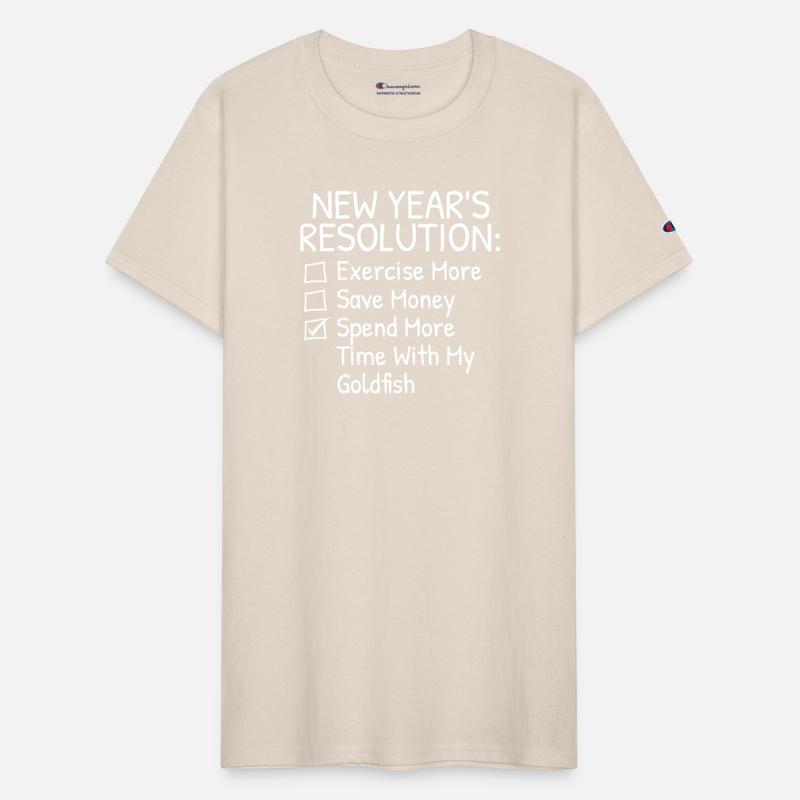 New Year s Resolution For Goldfish Lover
