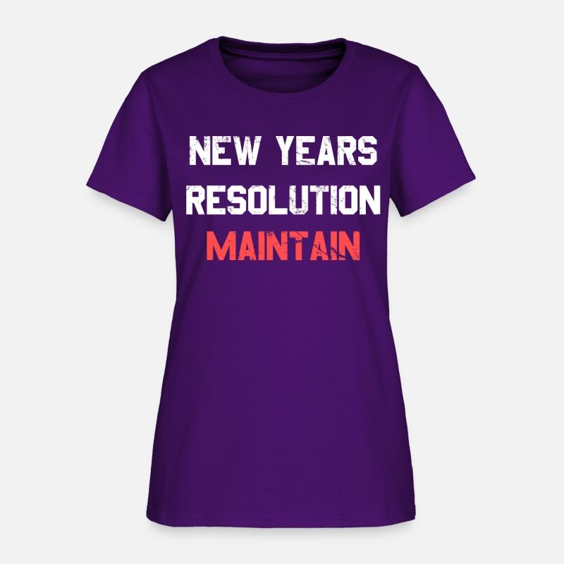 New Years Resolution Maintain