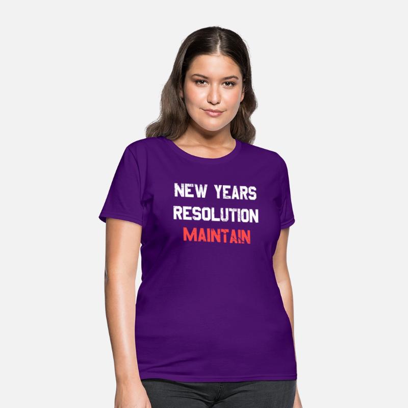 New Years Resolution Maintain