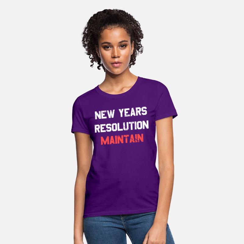 New Years Resolution Maintain