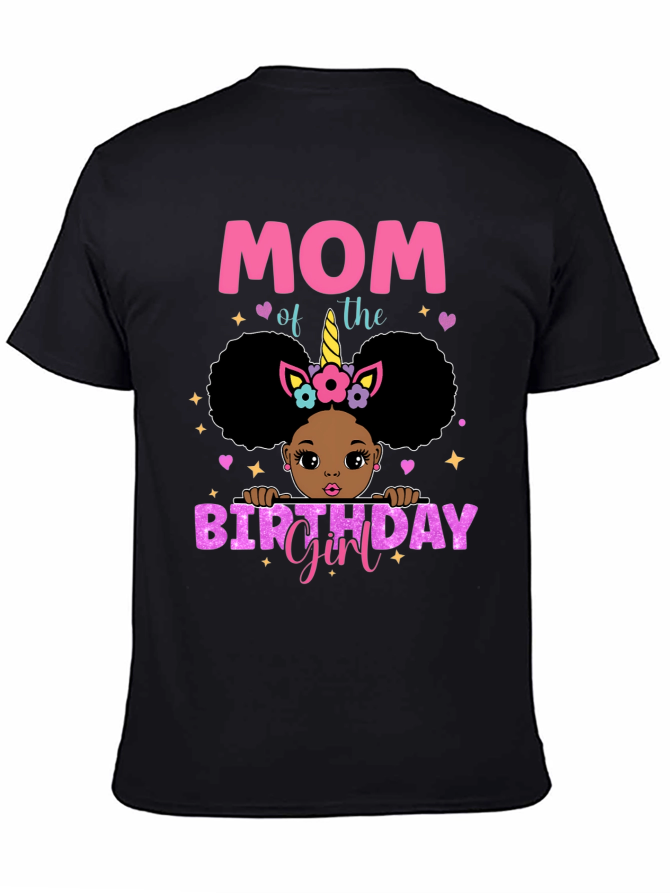 Mom of the Birthday Girl T-Shirt