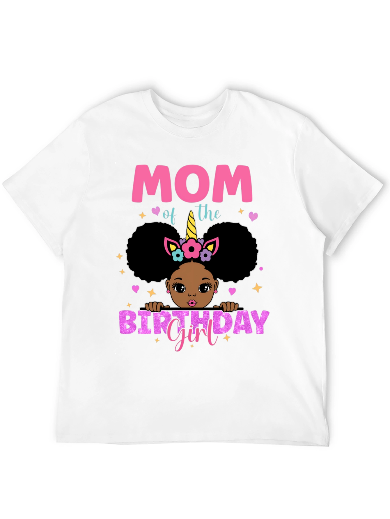 Mom of the Birthday Girl T-Shirt