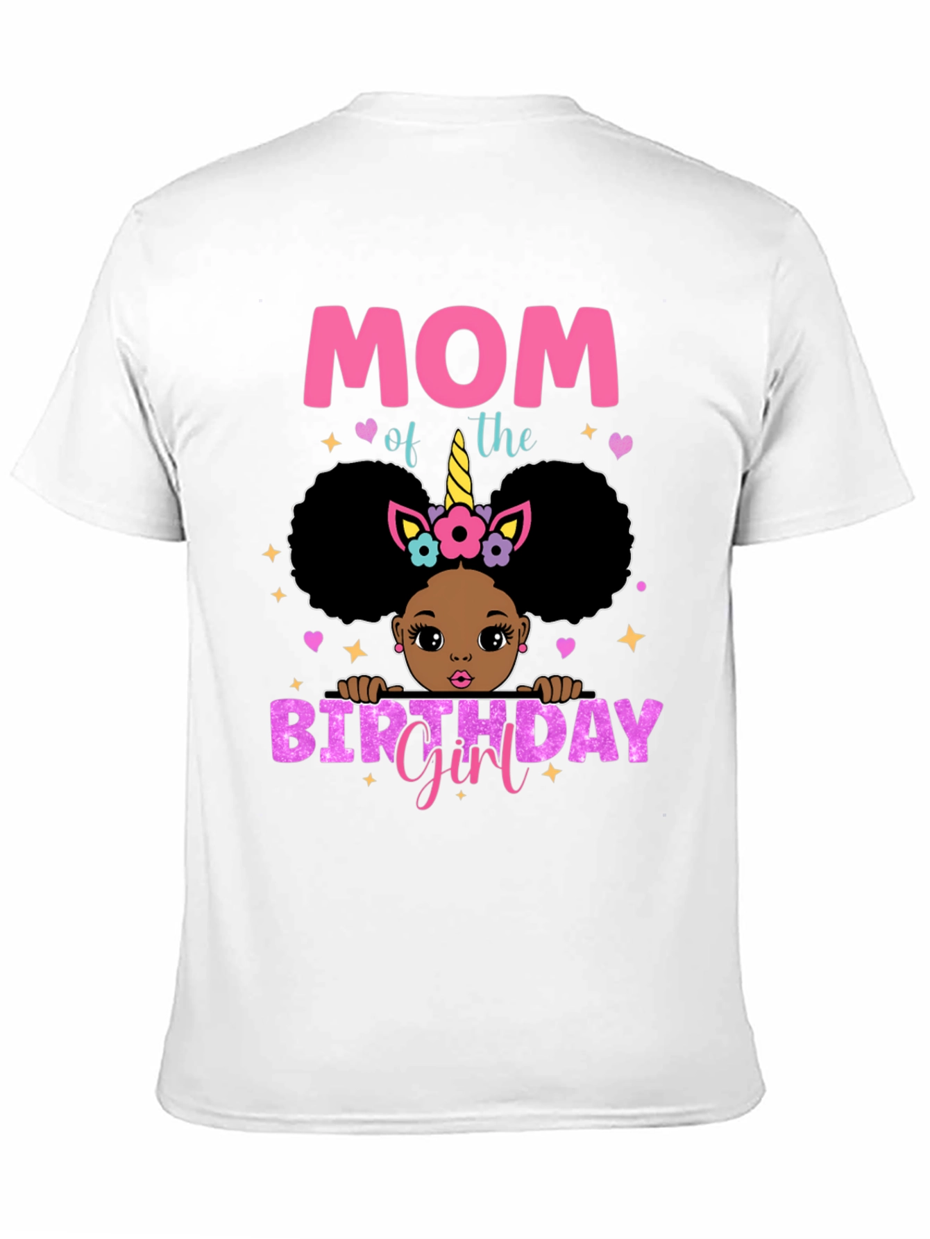 Mom of the Birthday Girl T-Shirt
