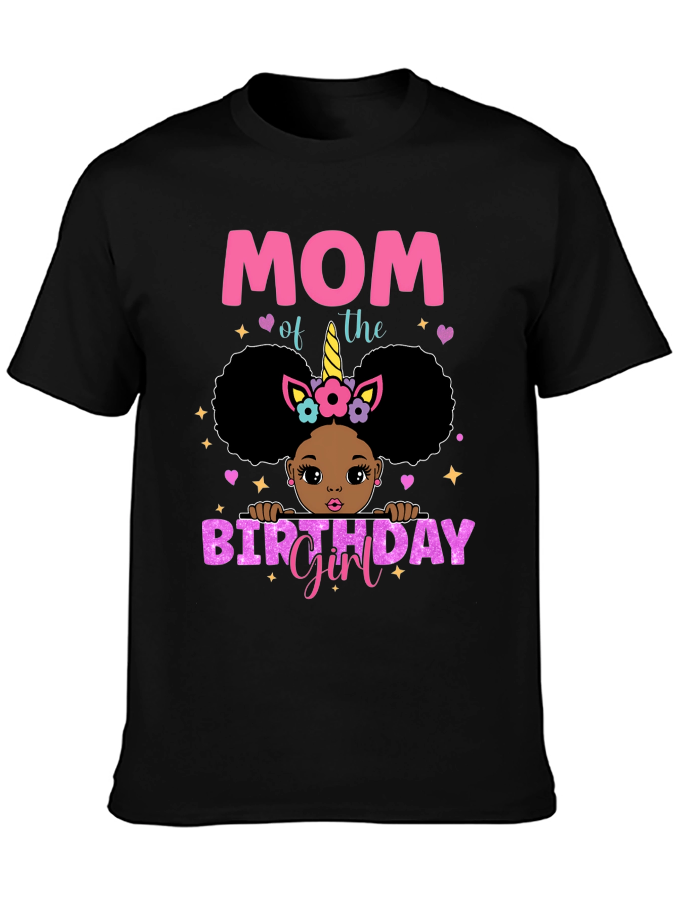 Mom of the Birthday Girl T-Shirt