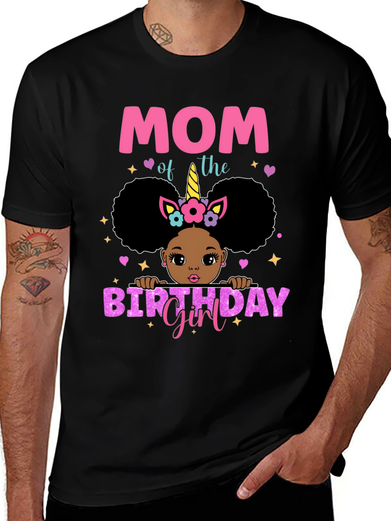 Mom of the Birthday Girl T-Shirt