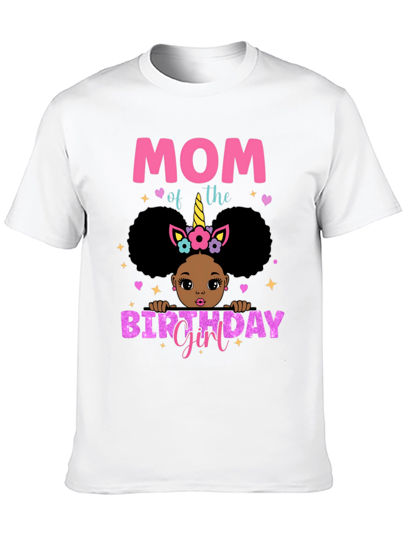 Mom of the Birthday Girl T-Shirt
