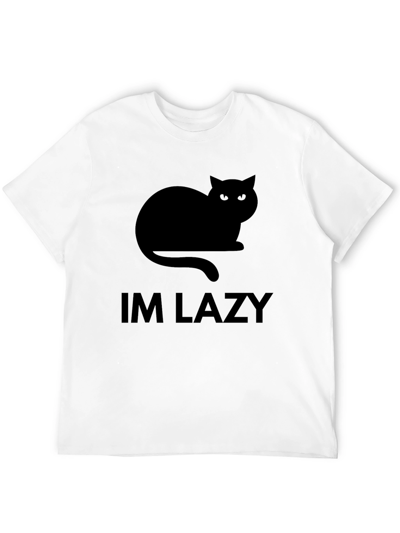 Im Lazy Cat Graphic Tee - Relaxed Fit