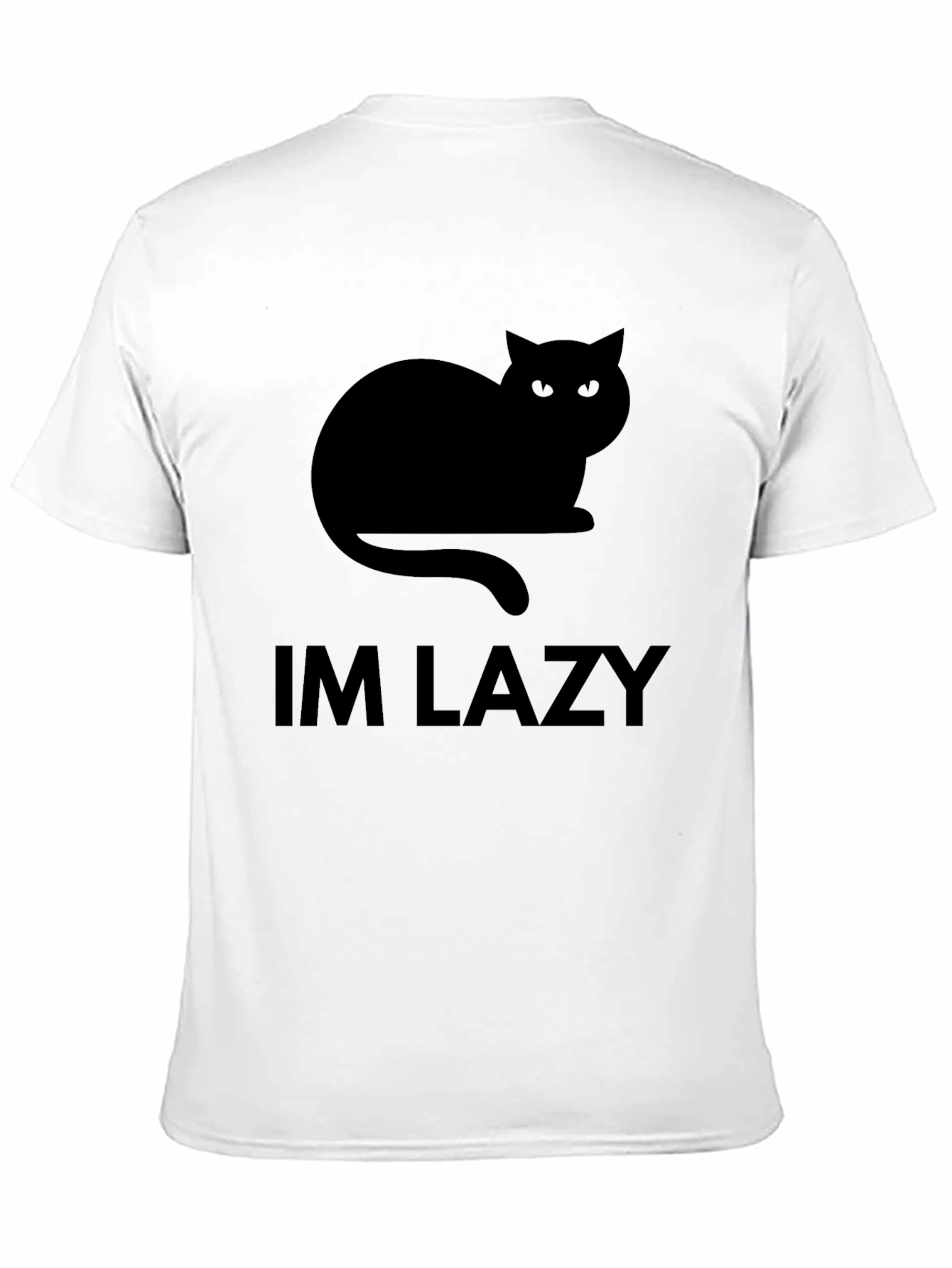 Im Lazy Cat Graphic Tee - Relaxed Fit