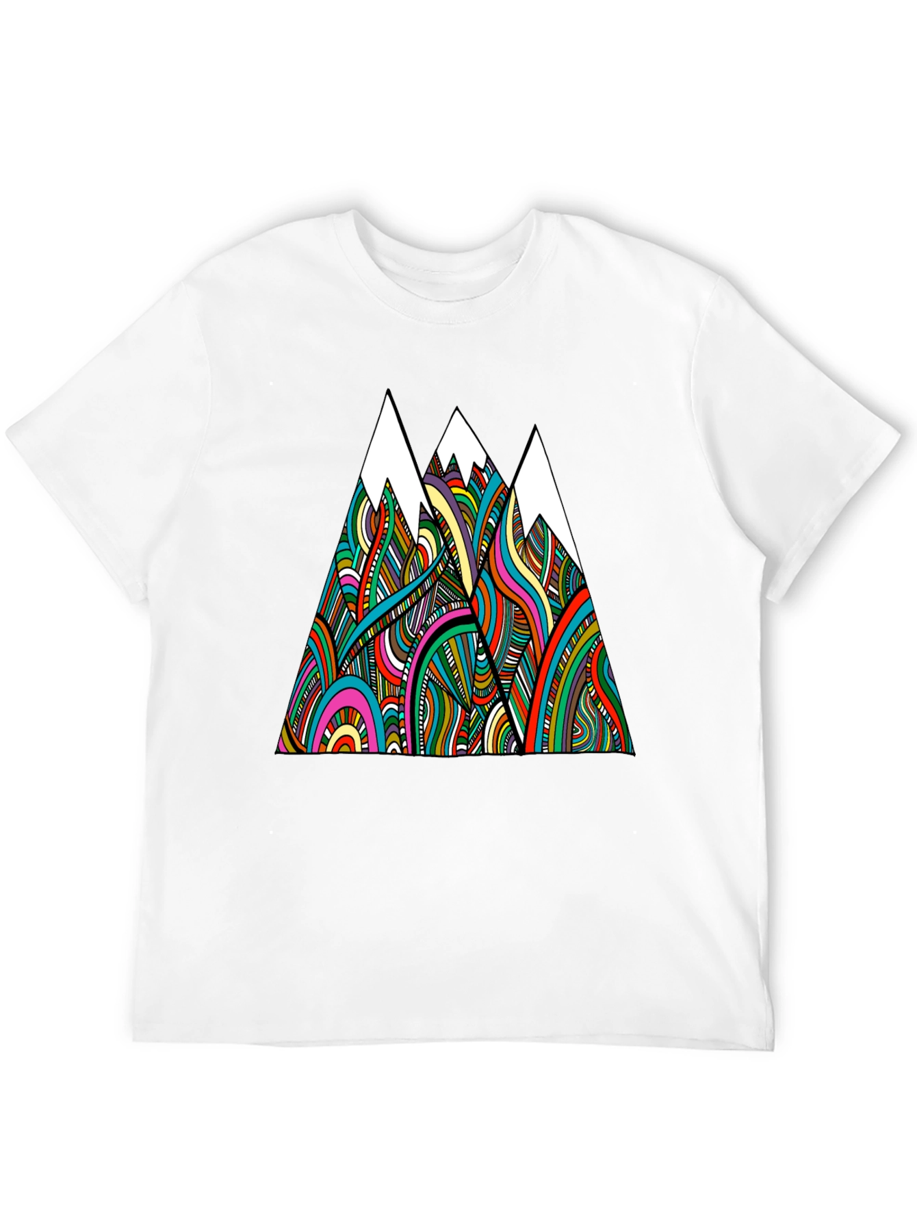 Psychedelic Mountain Graphic Tee