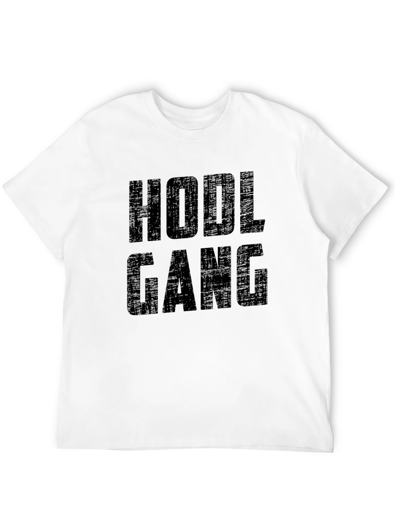 HODL Gang Black Graphic Tee - Crypto T-Shirt