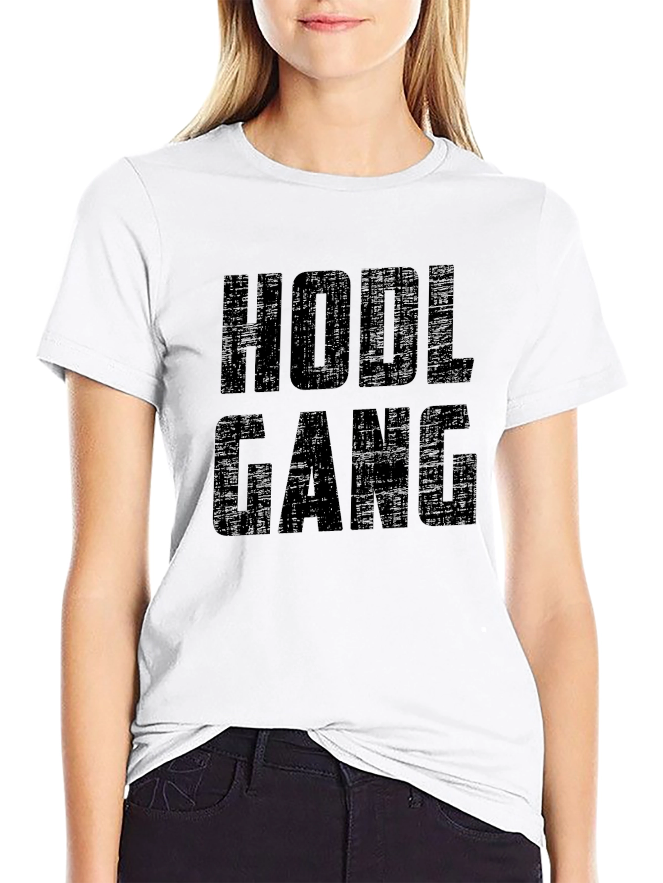 HODL Gang Black Graphic Tee - Crypto T-Shirt