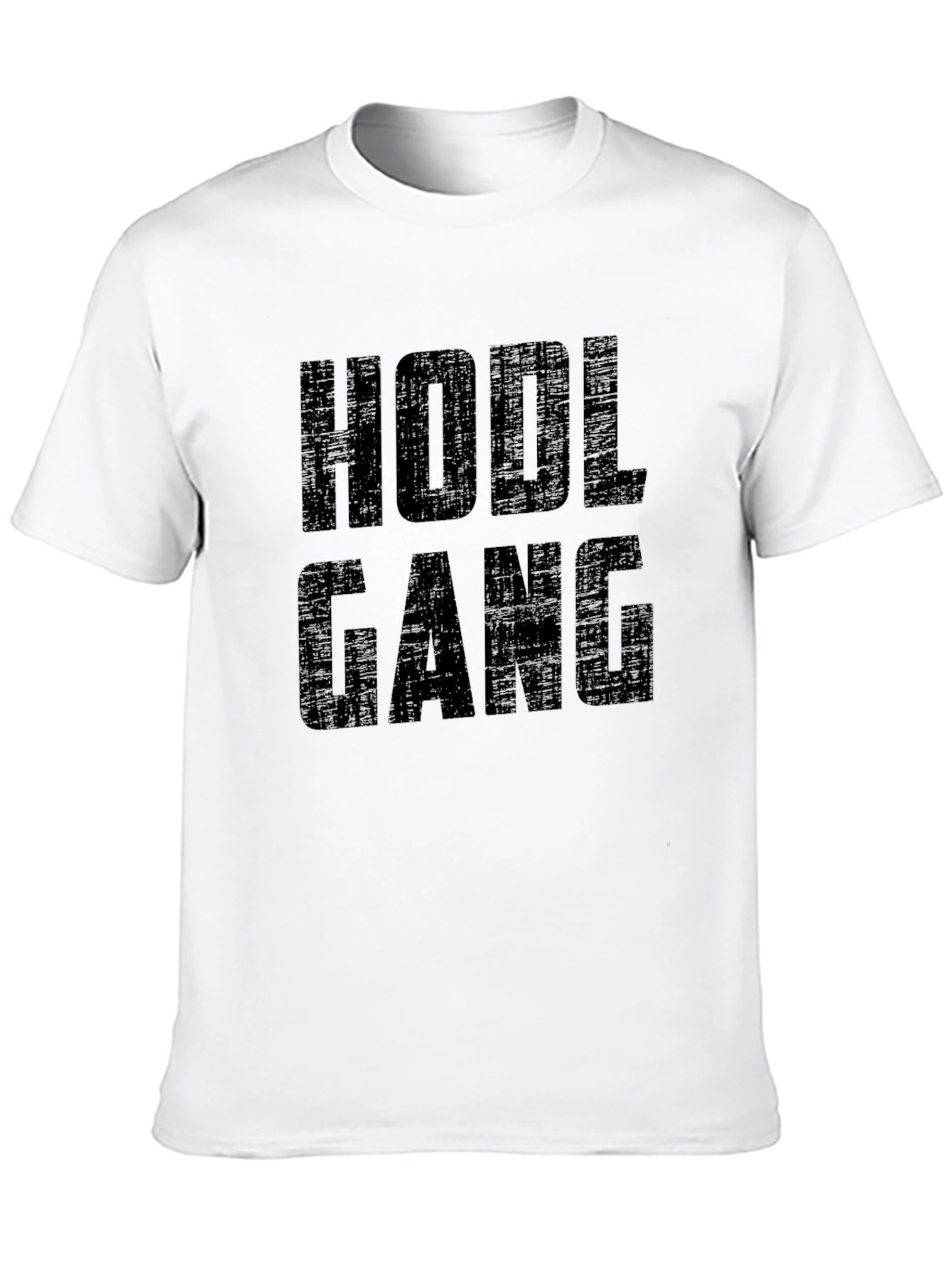 HODL Gang Black Graphic Tee - Crypto T-Shirt
